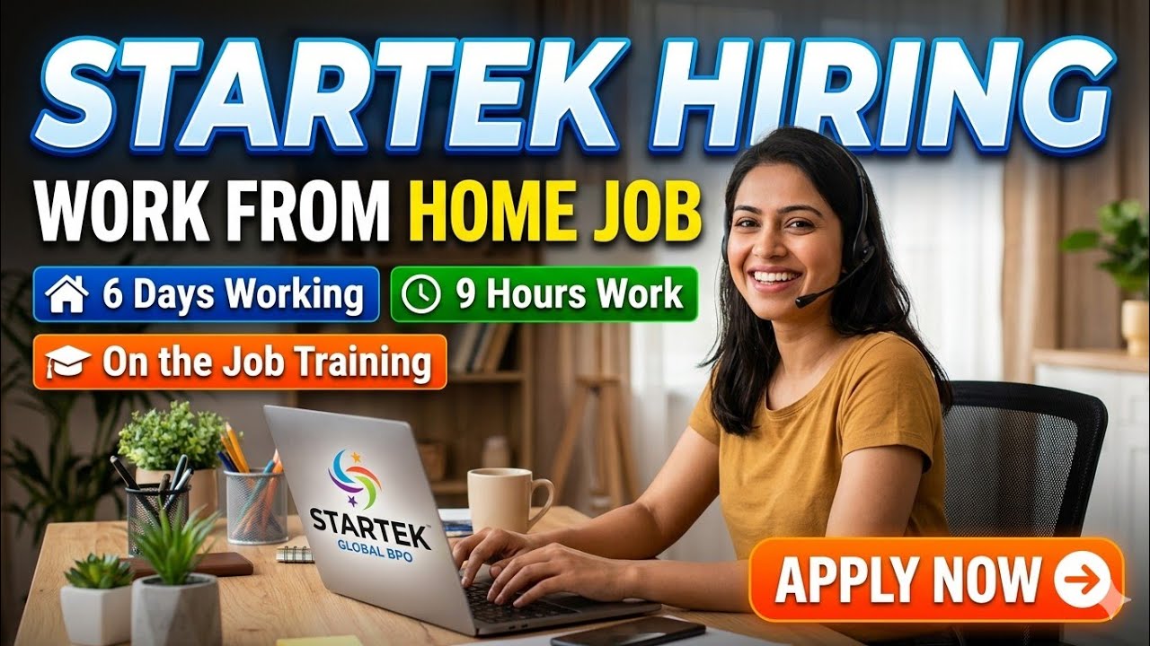 Startek Hiring Now: Work From Home BPO Jobs (Apply in 2026!)