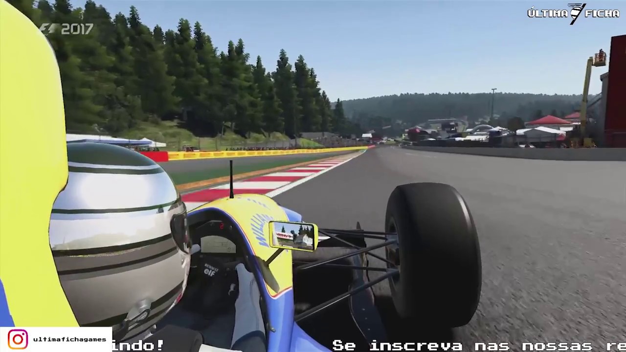 F1 2017 - Williams FW14B (1992) - GP Bélgica - Gameplay 02