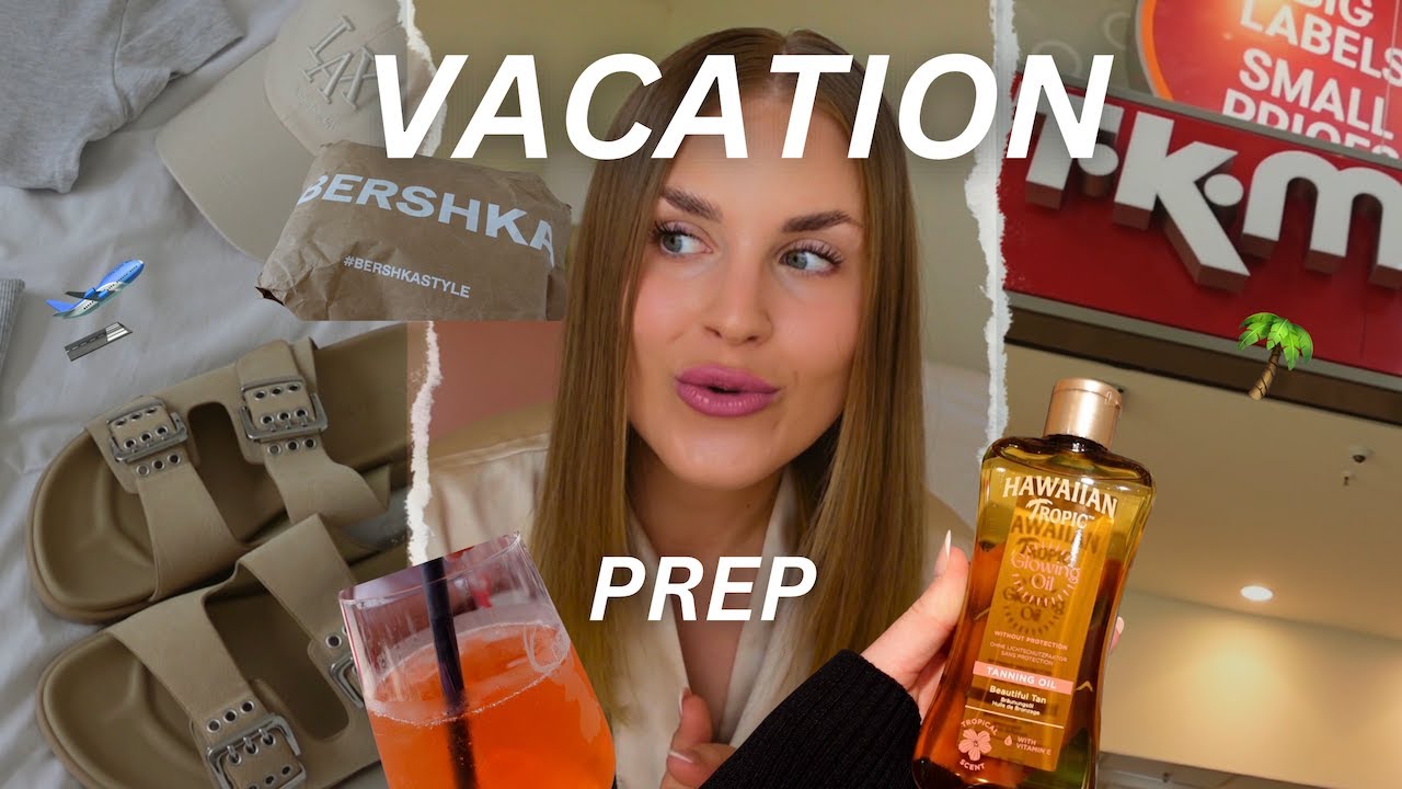 URLAUBSVORBEREITUNG | Reise Must Haves, Bershka & DM Haul 🛍️