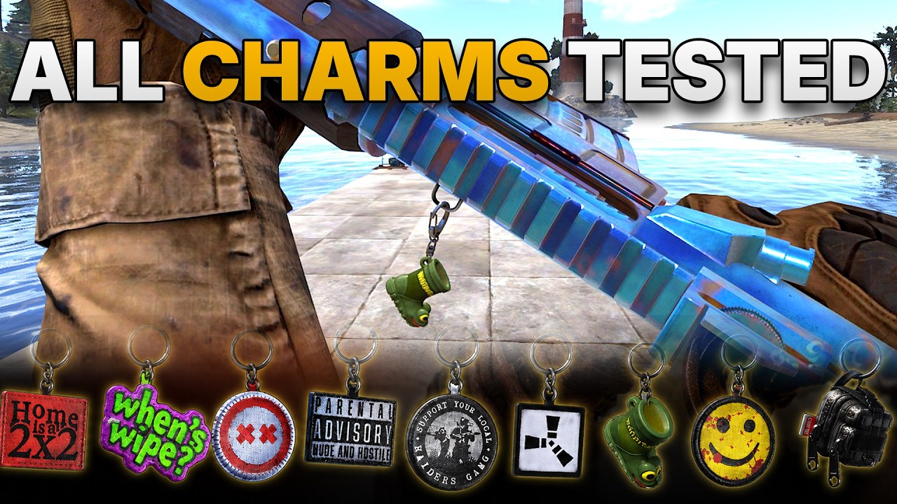All Rust Weapon Charms Tested