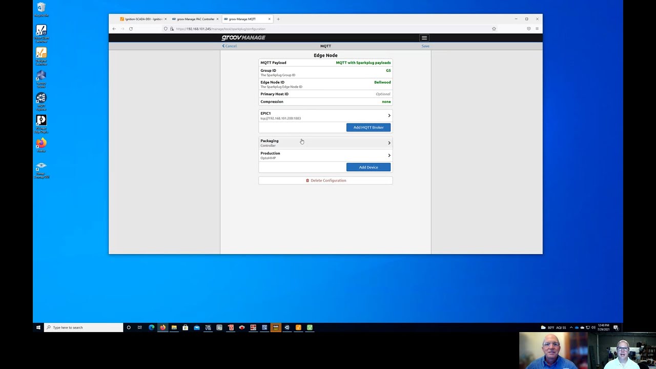 Configuring MQTT & Sparkplug B on PLCs