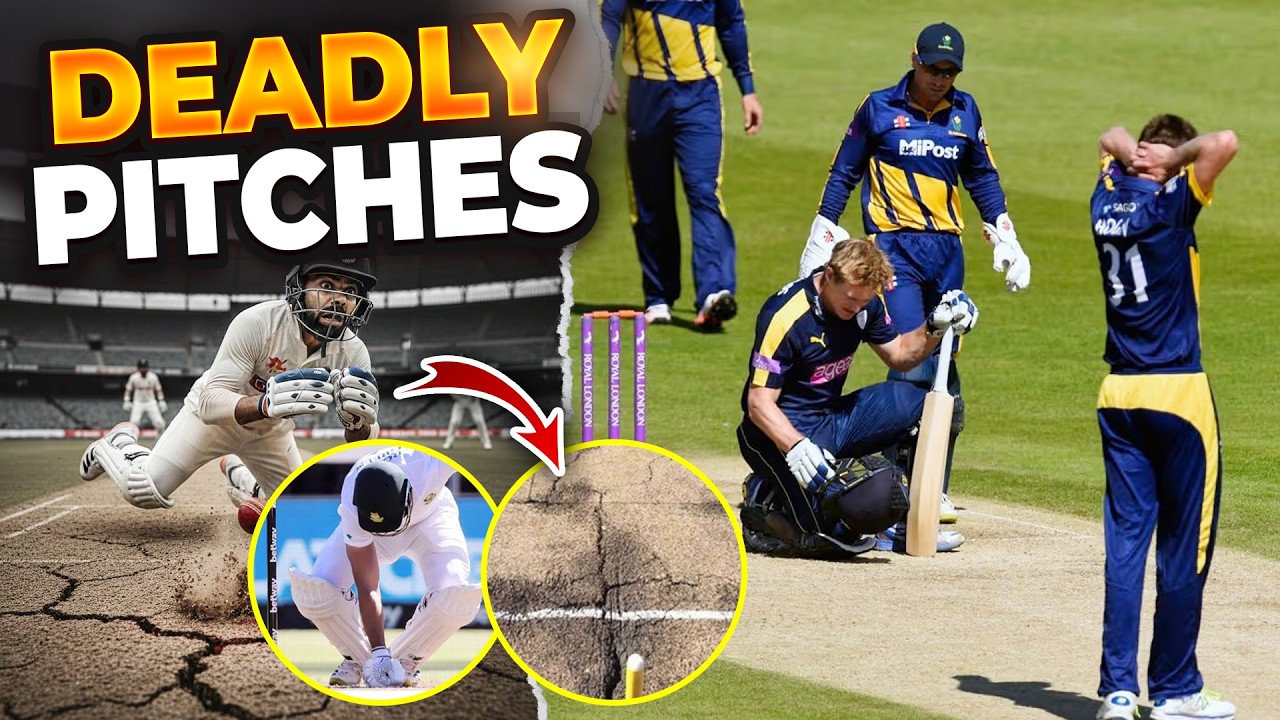Matches Ruined by Dangerous Pitches