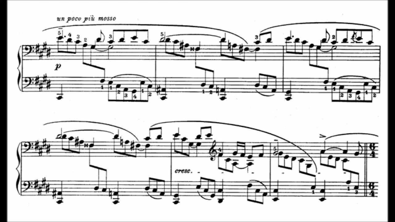 Sergei Bortkiewicz - Elegie Op. 46 (audio + sheet music)