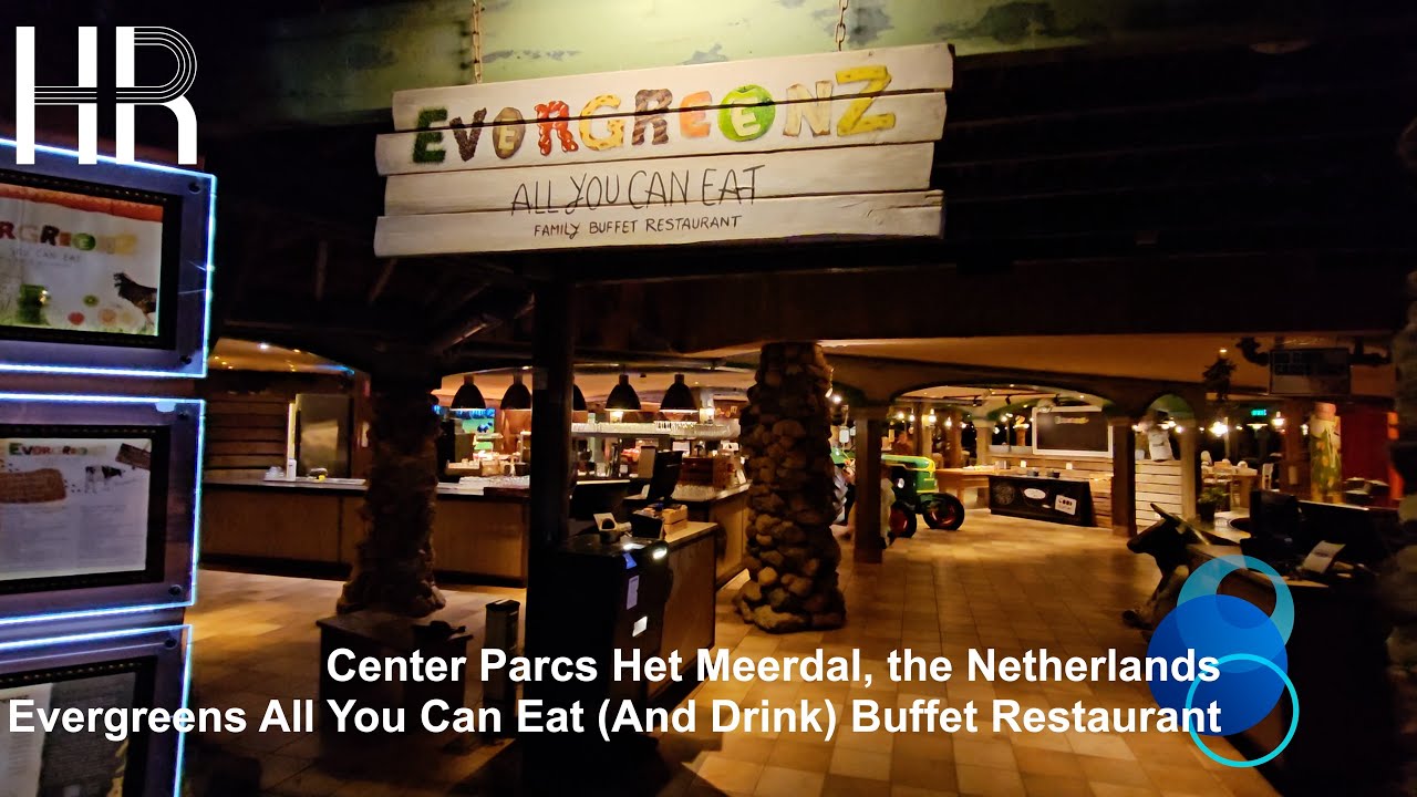 Center Paris Het Meerdal. Family Buffet Restaurant Evergreenz. All You Can Eat And Drink!!!