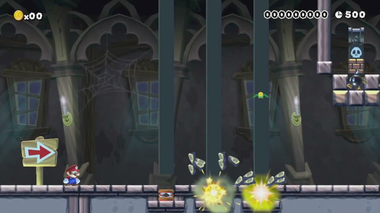 JNPoop: Super Mario Maker - W13-2: Chadtronic's Fricking Bomb-House