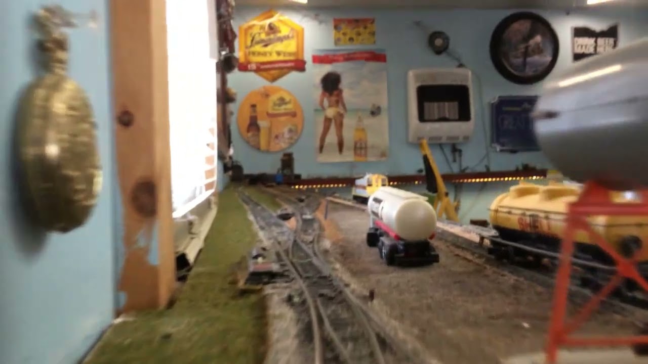 HO Model Train Layout