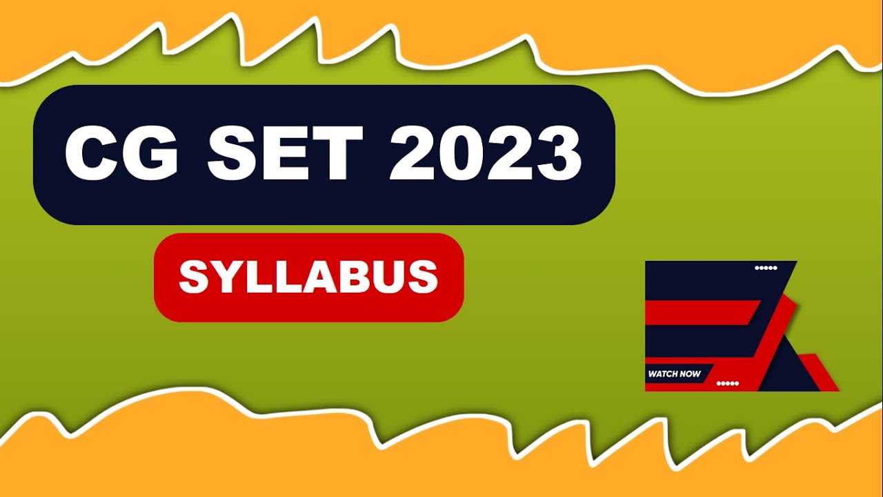 cg set exam 2023 | State Eligibility Test || PAPER 1 || Analysis || CG SET 2023 | Syllabus | Pattern