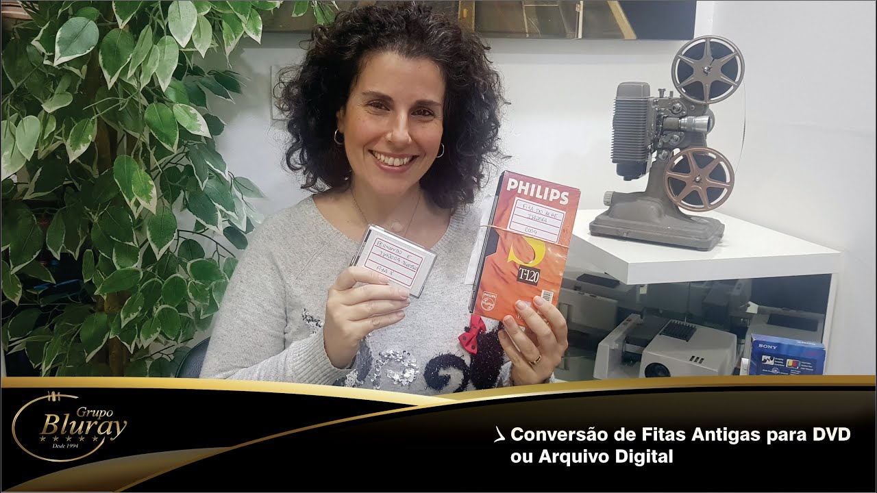 Conversão de Fitas Antigas para DVD ou Arquivo Digital aproveite o isolamento para organizar - 00023
