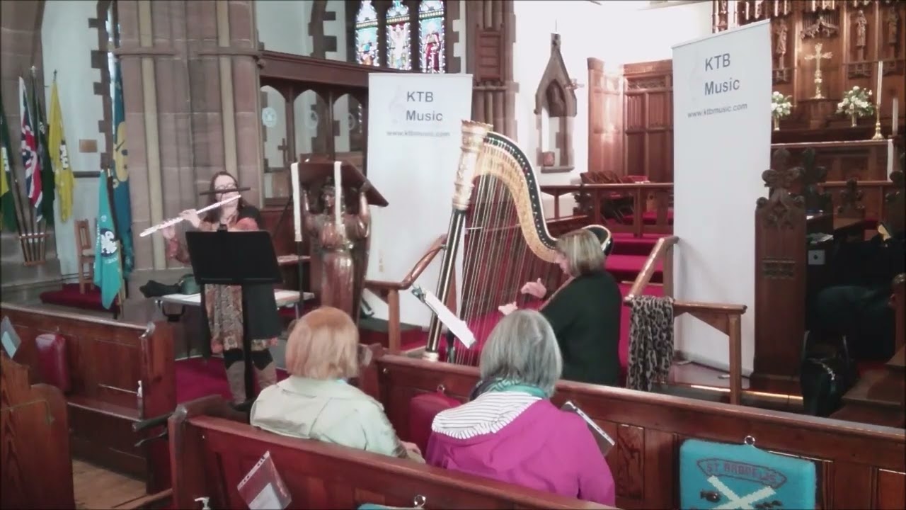 Sicilienne (Faur&eacute;) Performed by Melandra Duo on flute and harp