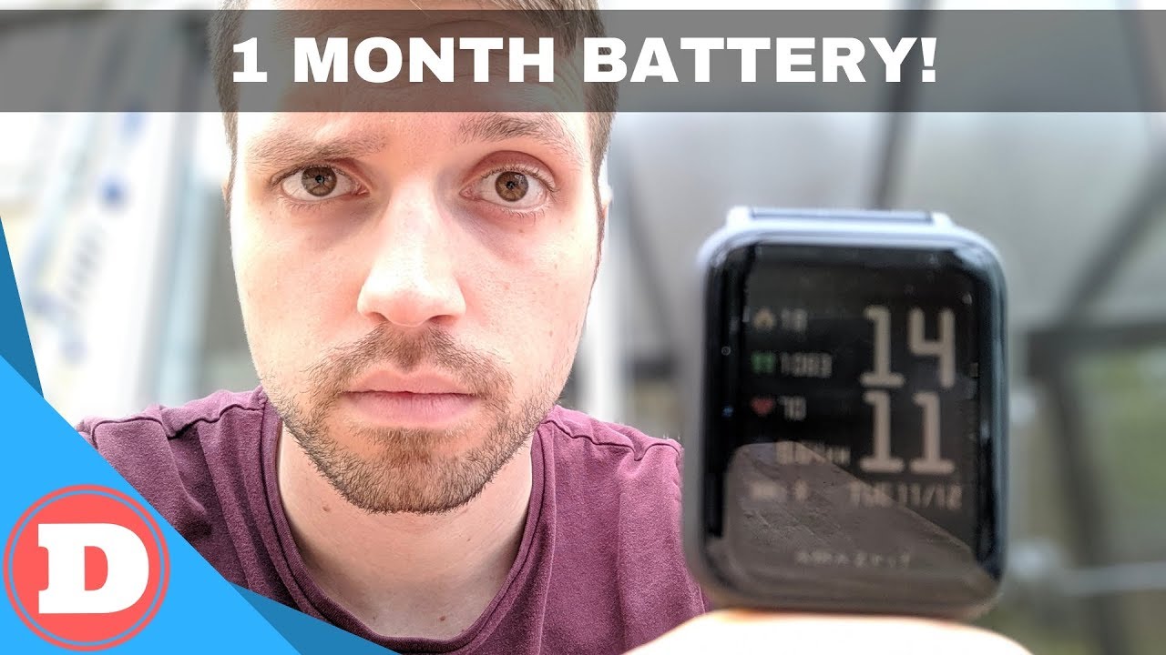 AMAZFIT Bip Lite Review - 1 MONTH BATTERY!
