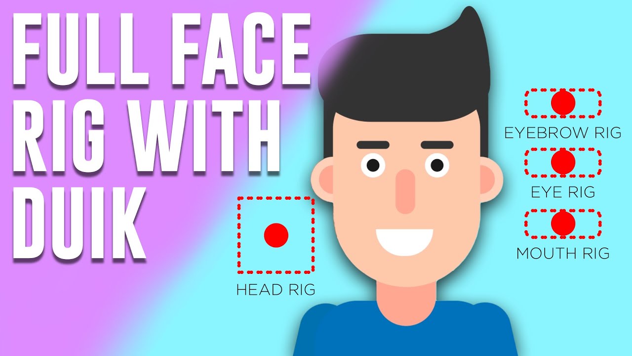 Full Face Rig in After Effects | Duik Ángela Step-by-Step Tutorial #Cingment #Facerig #DuikÁngela