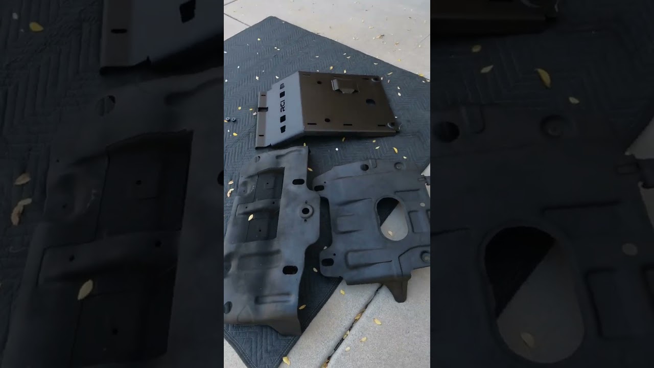 Unboxing and installing RCI engine skid plate on Toyota FJ Cruiser