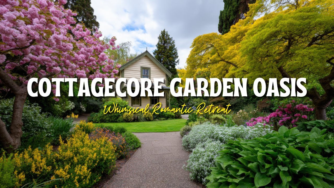 Romantic Cottagecore Garden Oasis: Whimsical Design Tips for a Dreamy Outdoor Retreat