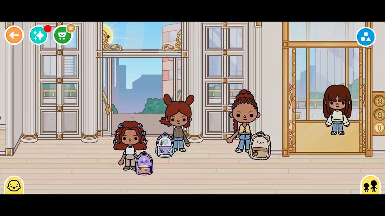 The tweens get Olivia to sneak out #Toca boca 