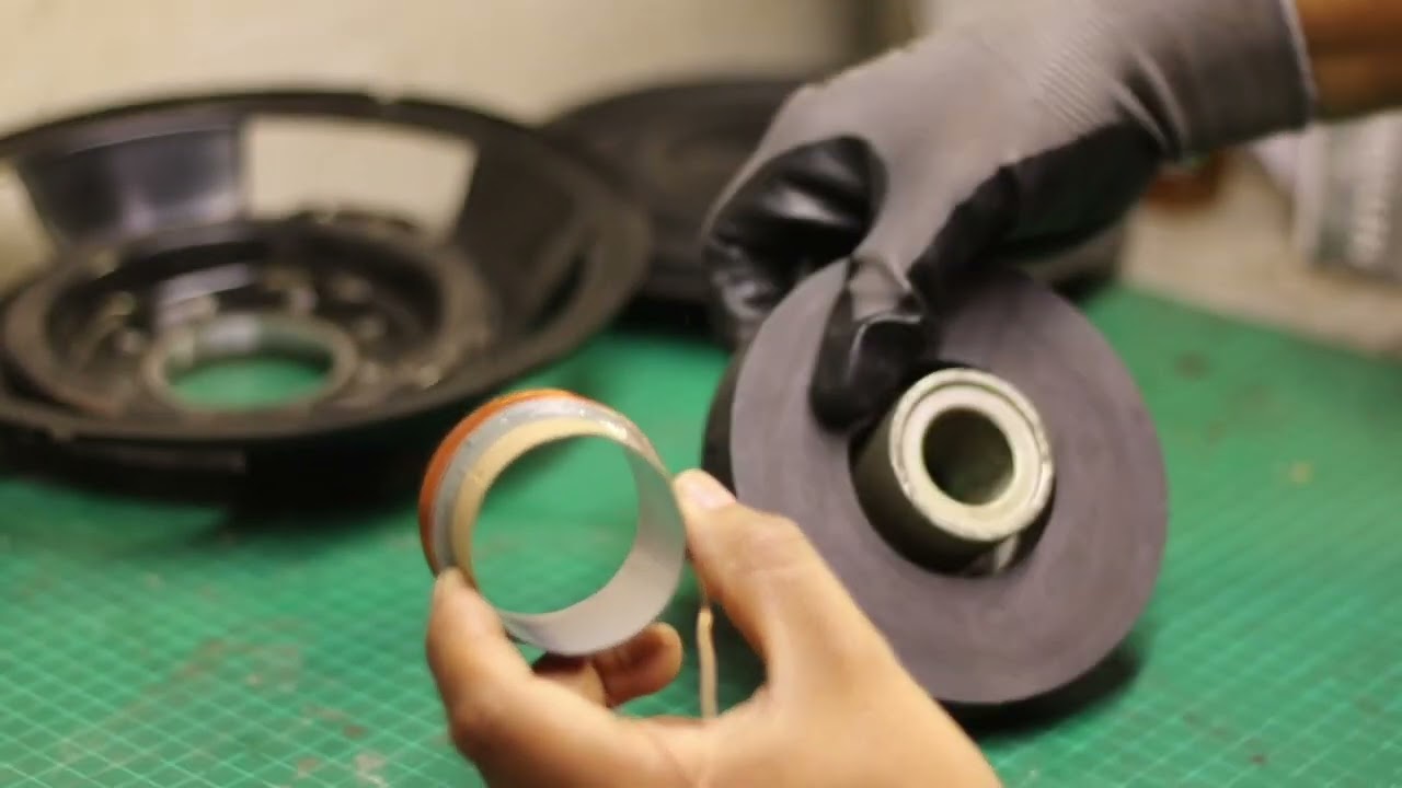 Modificó parlante pioneer y lo convierto a 8 capaz