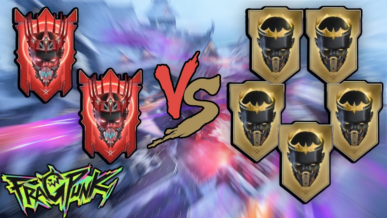 2 PUNKMASTERS vs 5 GOLDS?! | RANK 1 & 2! | Foosker & NotViko! | FRAGPUNK GAMEPLAY [Full Match VOD]