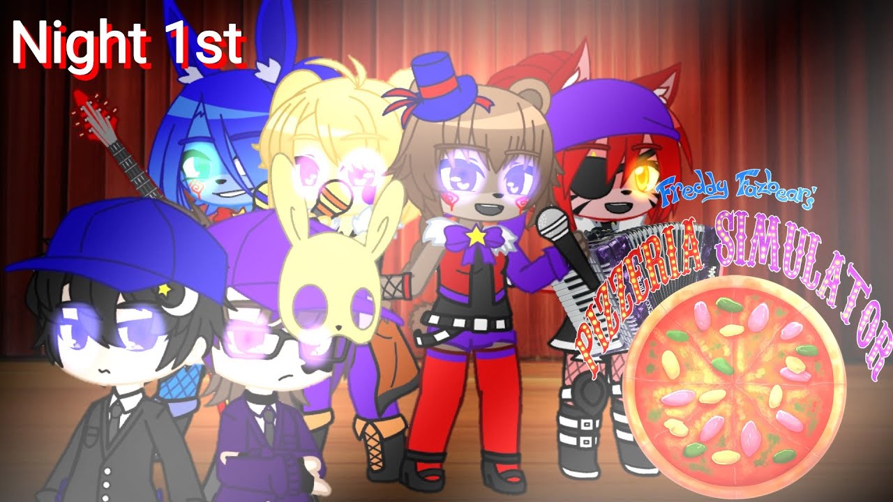 Surviving  || XYLEK Sergio & William Afton || Night 1st || Gacha Club (FNIA 6) pt. 13
