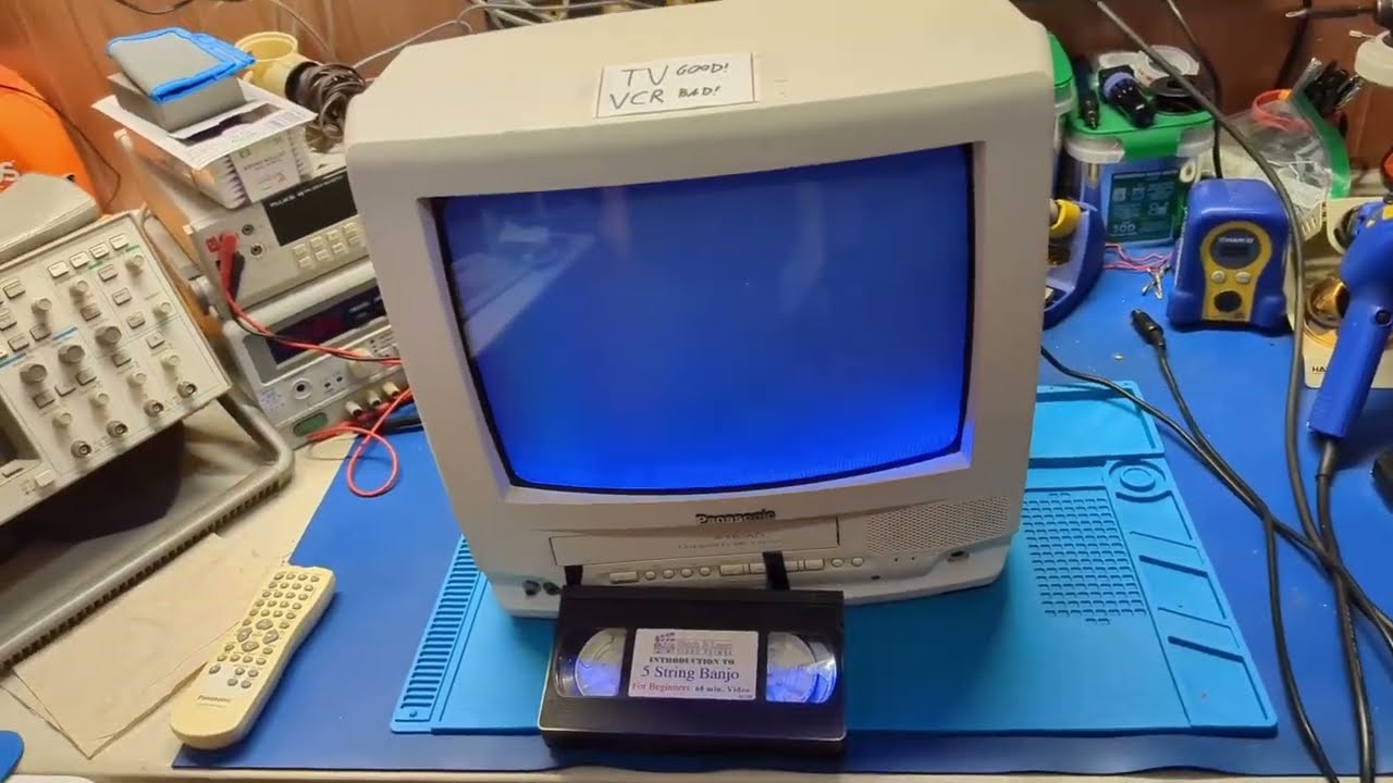 Panasonic TV/VCR PV-C1351W Eats Tapes