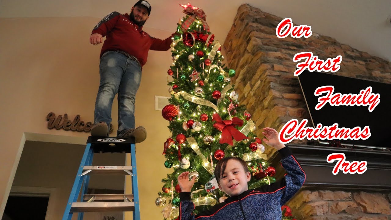Decorating Our 12ft Christmas Tree - vlogmas 2019