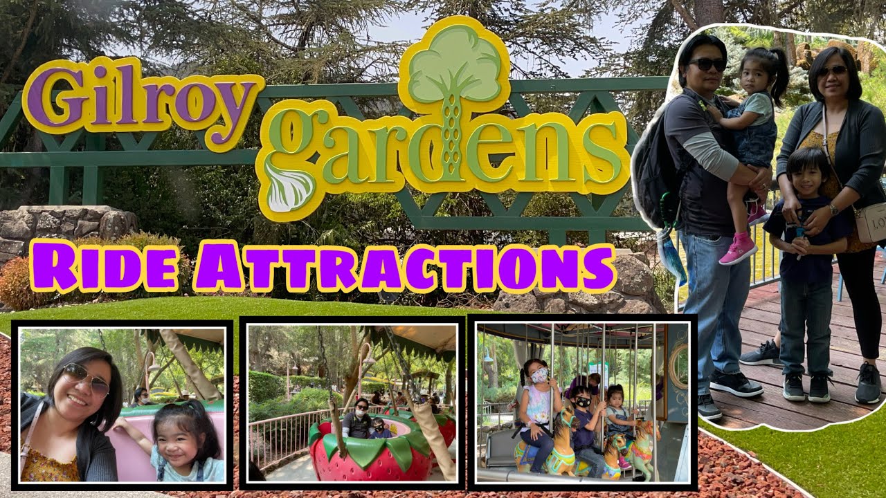 Gilroy Gardens Family Theme Park Tour | Ride Attractions | Exploring Part 1 | annasworld