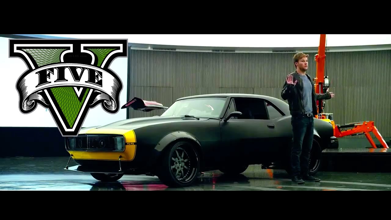 GTA V Transformers 4 - Bee Meets Stinger Scene