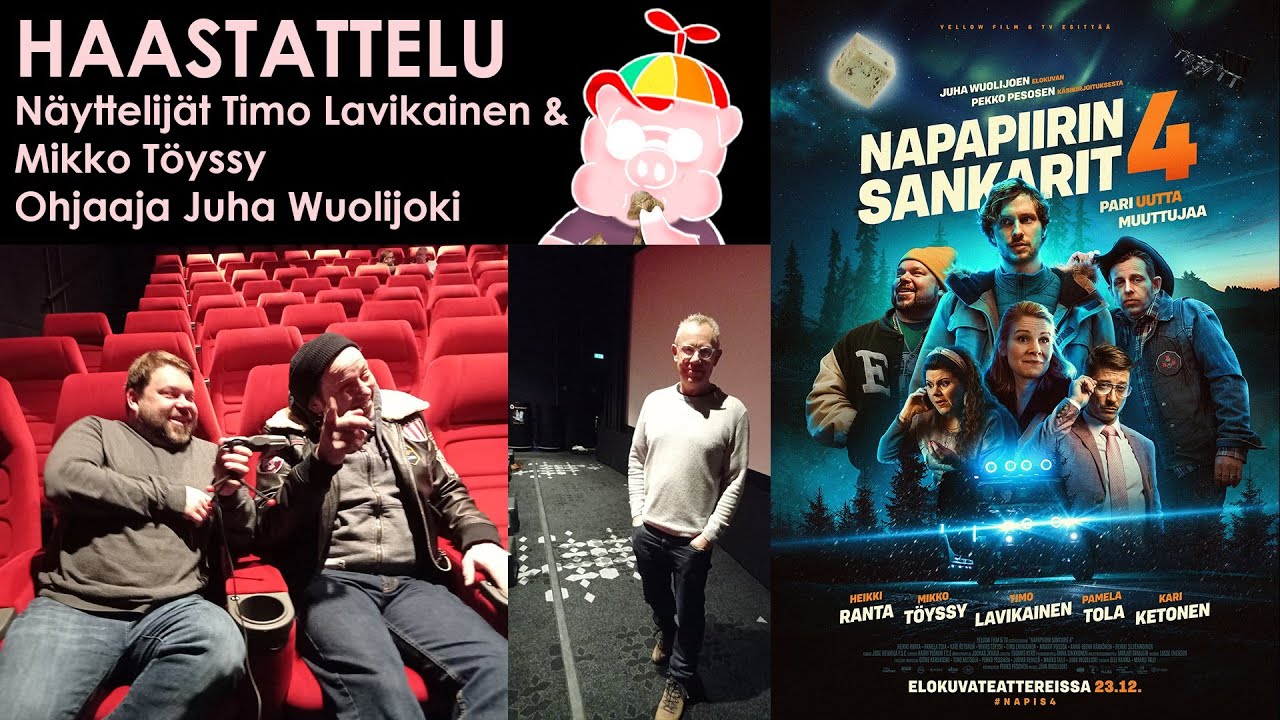 Kuvakarju-haastattelu: Timo Lavikainen & Mikko Töyssy ja Juha Wuolijoki — NAPAPIIRIN SANKARIT 4