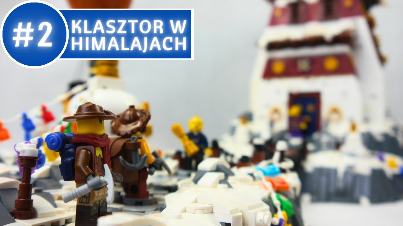 Zbudowałem potężny klasztor! | Lego Adventurers MOC