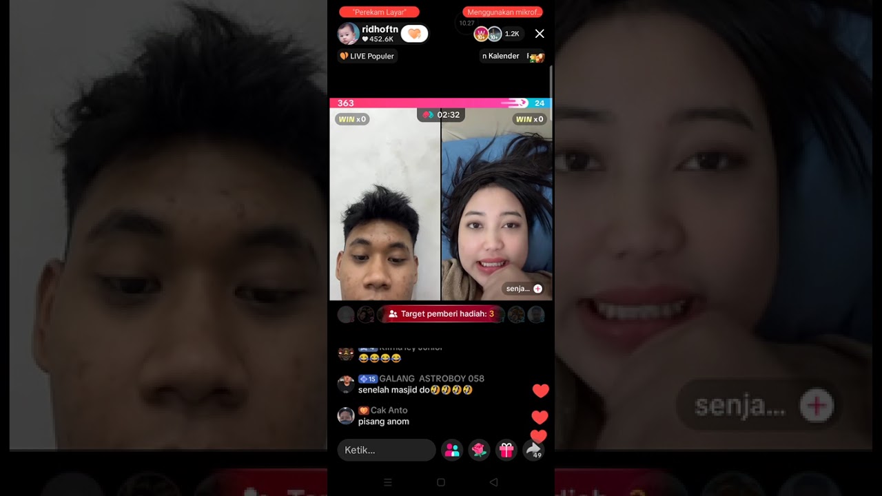 live dini hari riidhoftn 16 februari 26 