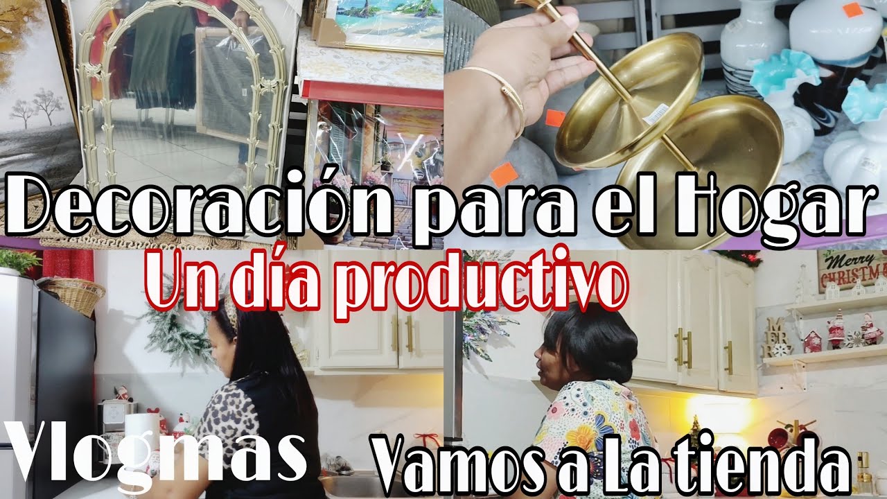 Recorrido por la tienda/Decoración para el hogar/Vlogmas🏡