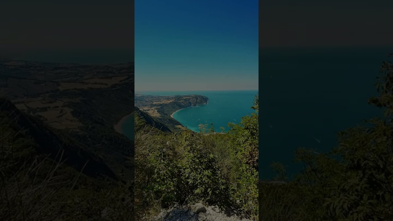 Belvedere Nord - Monte Conero (Ancona) #shorts