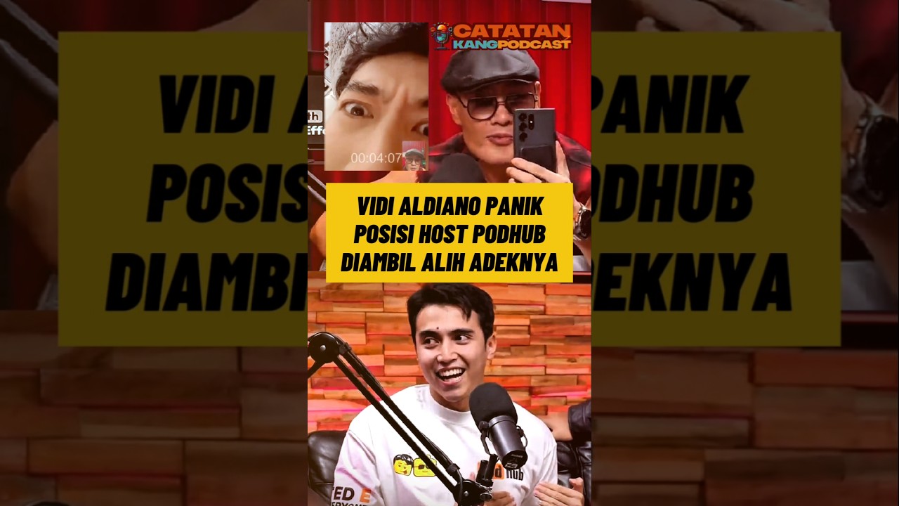 VIDI DIPECAT DARI HOST PODHUB⁉️ GANTI ADEKNYA⁉️ VIDI ALDIANO VADI AKBAR DEDDY CORBUZIER #vidialdiano