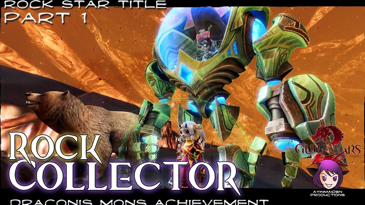 GW2 Rock Collector Part 1 (Mariner Landing, Boiling Sea, Savage Rise)