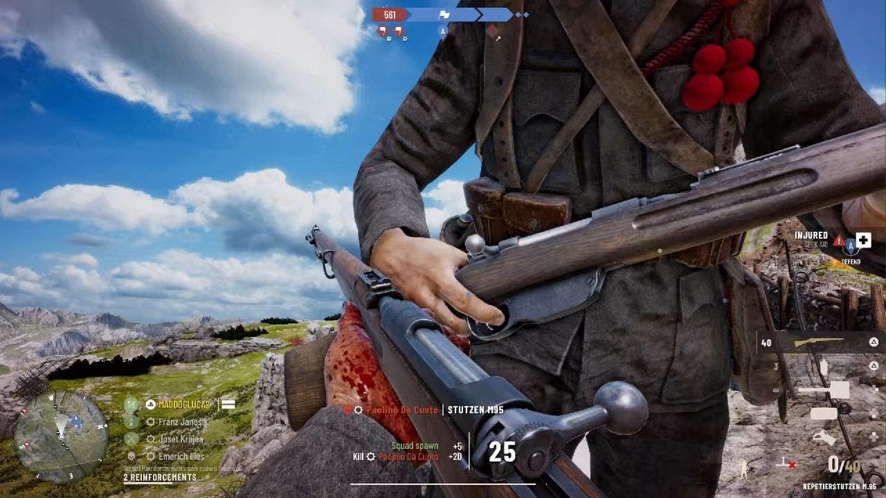 Fighting off the enemy till Death[Isonzo]