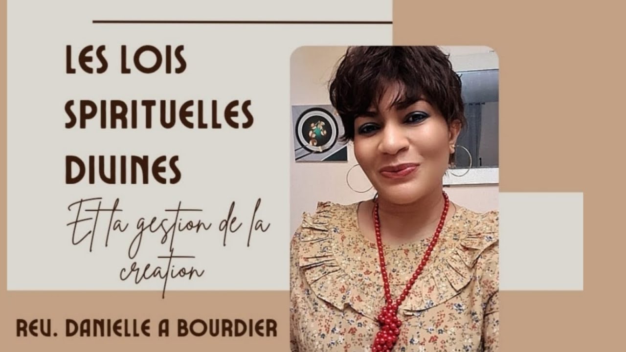 les lois spirituelles divine et la gestion de la creation