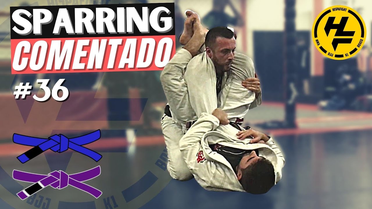 🥋| SPARRING Comentado #36 🟣 vs. 🔵 BJJ