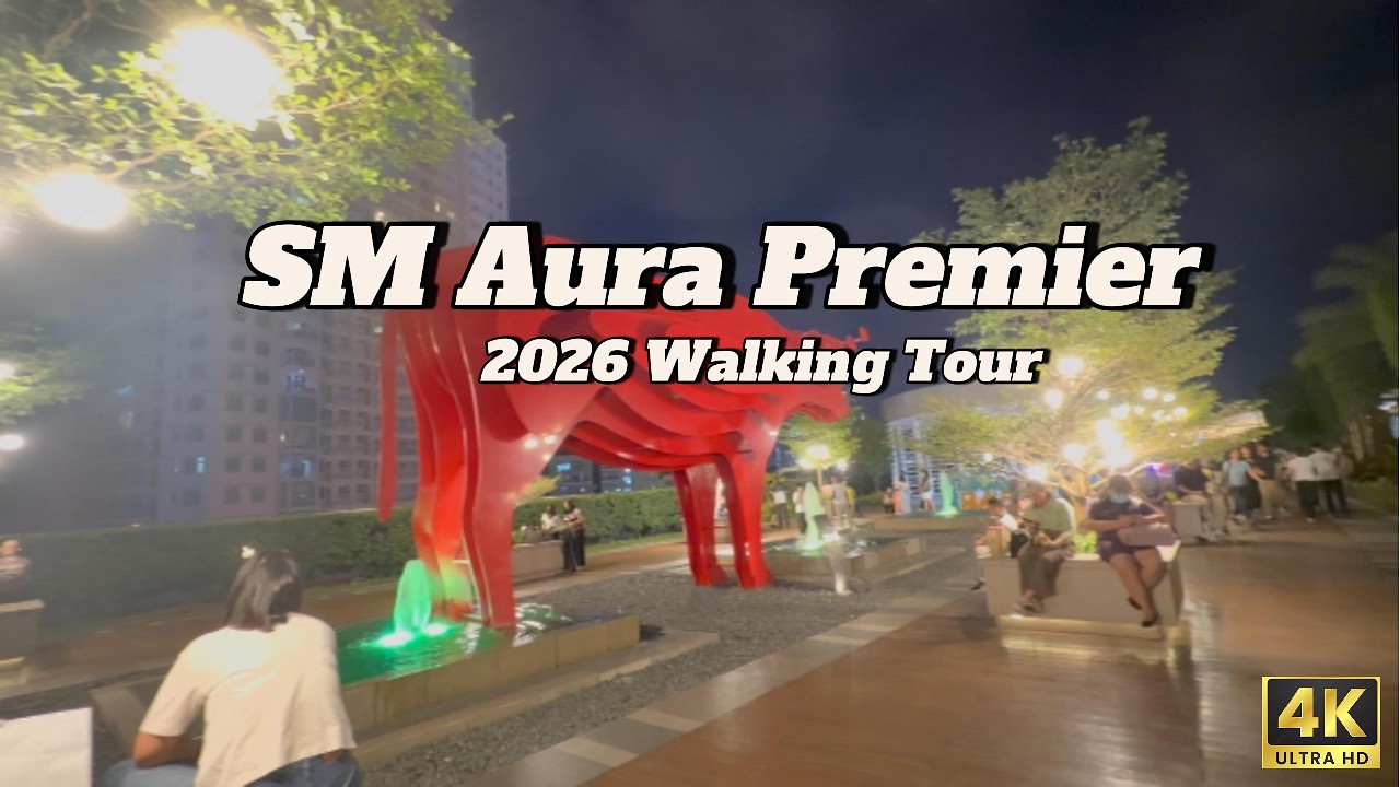 SM Aura Premier 2026 l Full Walking Tour l Philippines