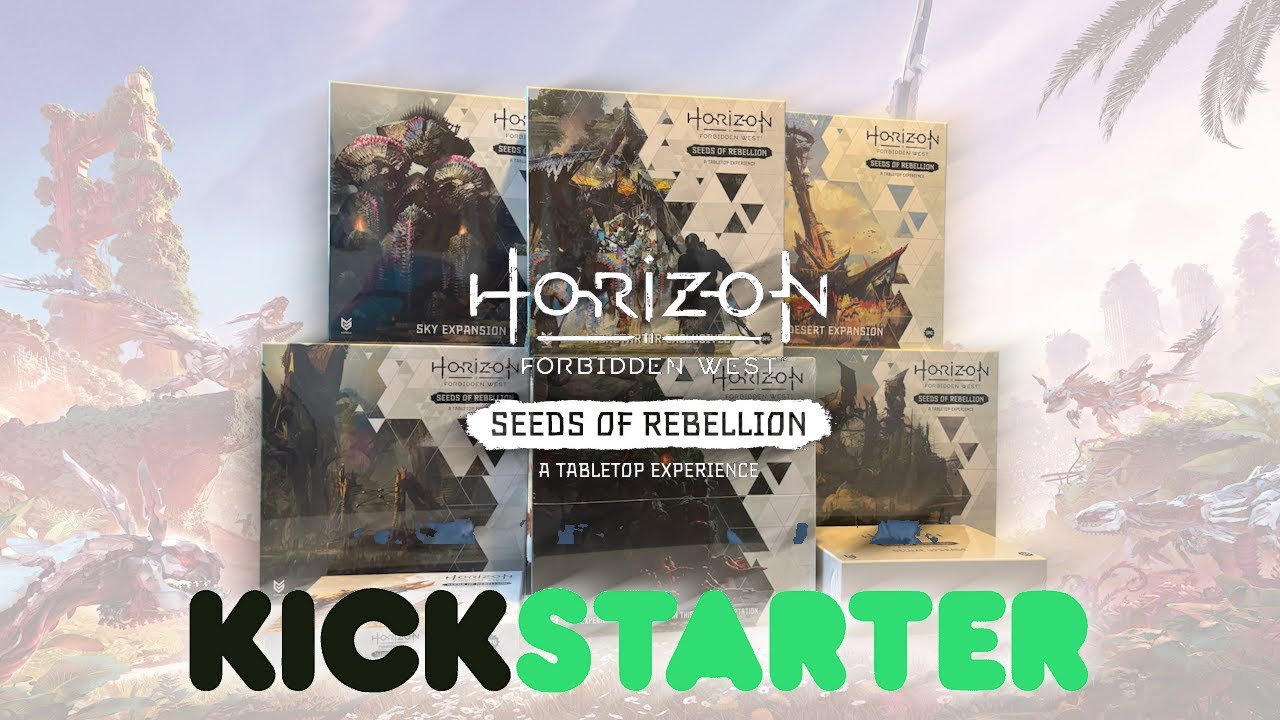 Apex Pledge  - Horizon Forbidden West: Seeds of Rebellion Kickstarter Unboxing