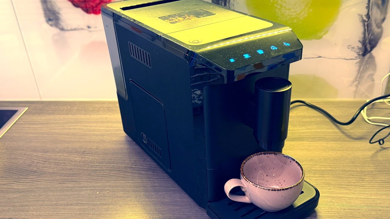 Tchibo Kaffeevollautomat Esperto mini für Caffè Crema und Espresso - JetLoneStarr