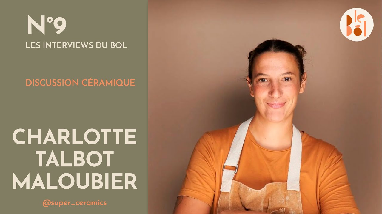Discussion céramique avec Charlotte Talbot-Maloubier