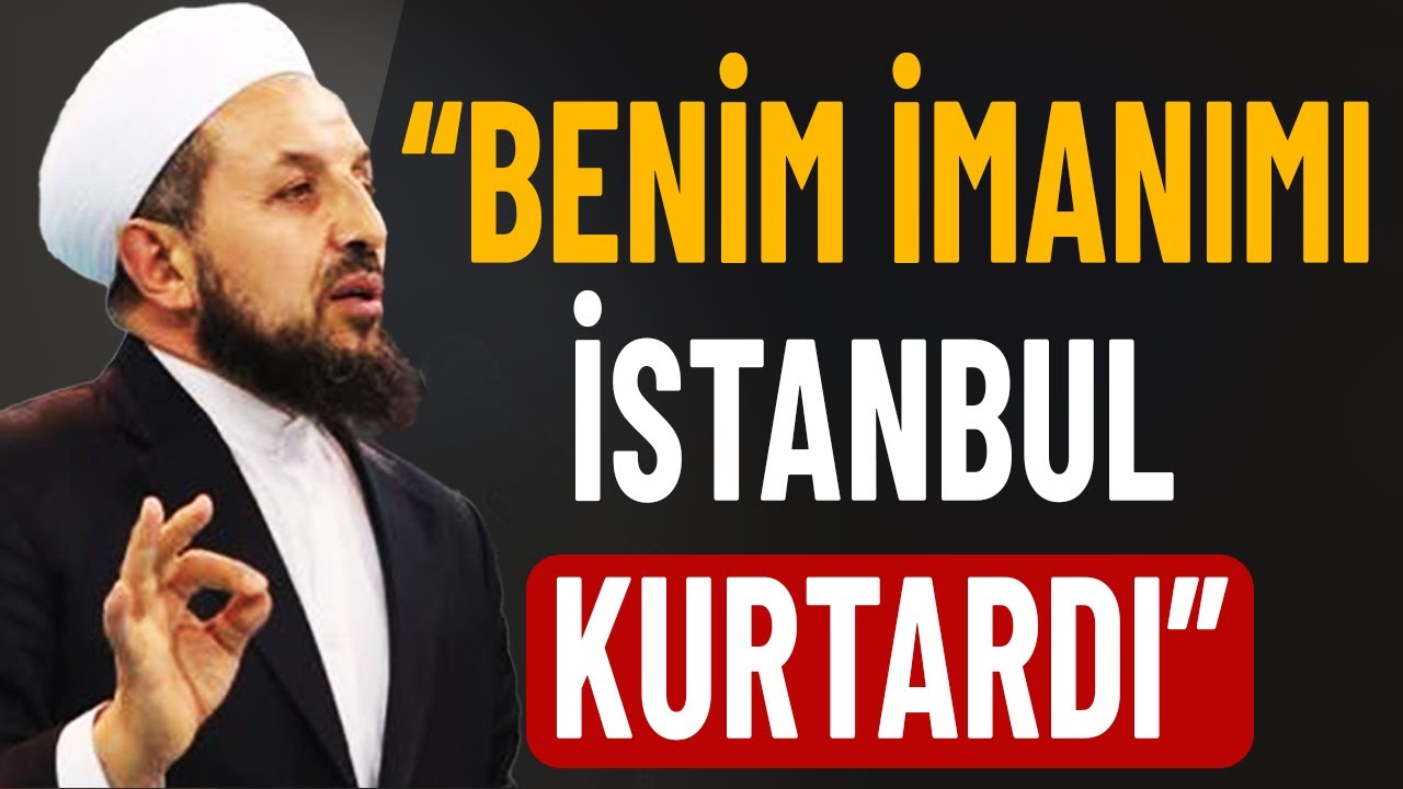 BENİM İMANIMI İSTANBUL KURTARDI - Abdülmetin Balkanlıoğlu Hoca #ehlisünnet #namaz #sohbet