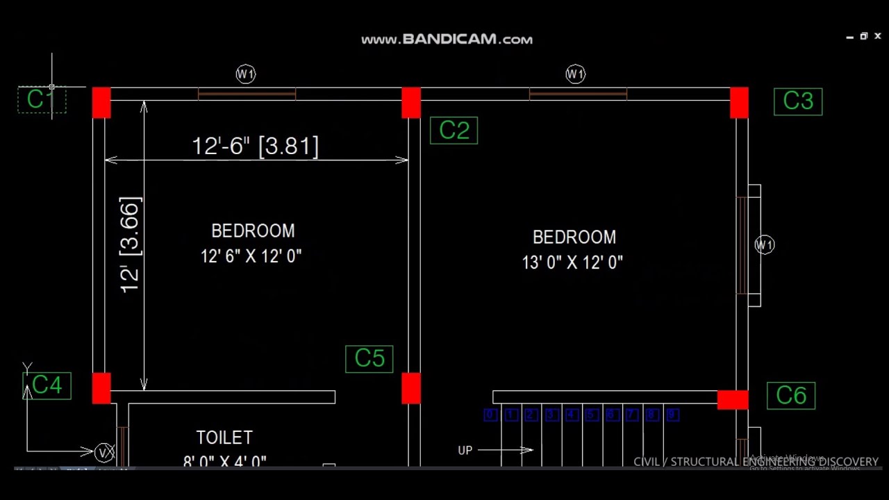 Column Load Calculations and capacity of Column