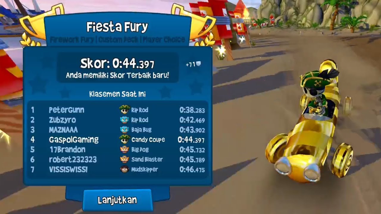 Fiesta Fury || Posisi 4 || BBR 2