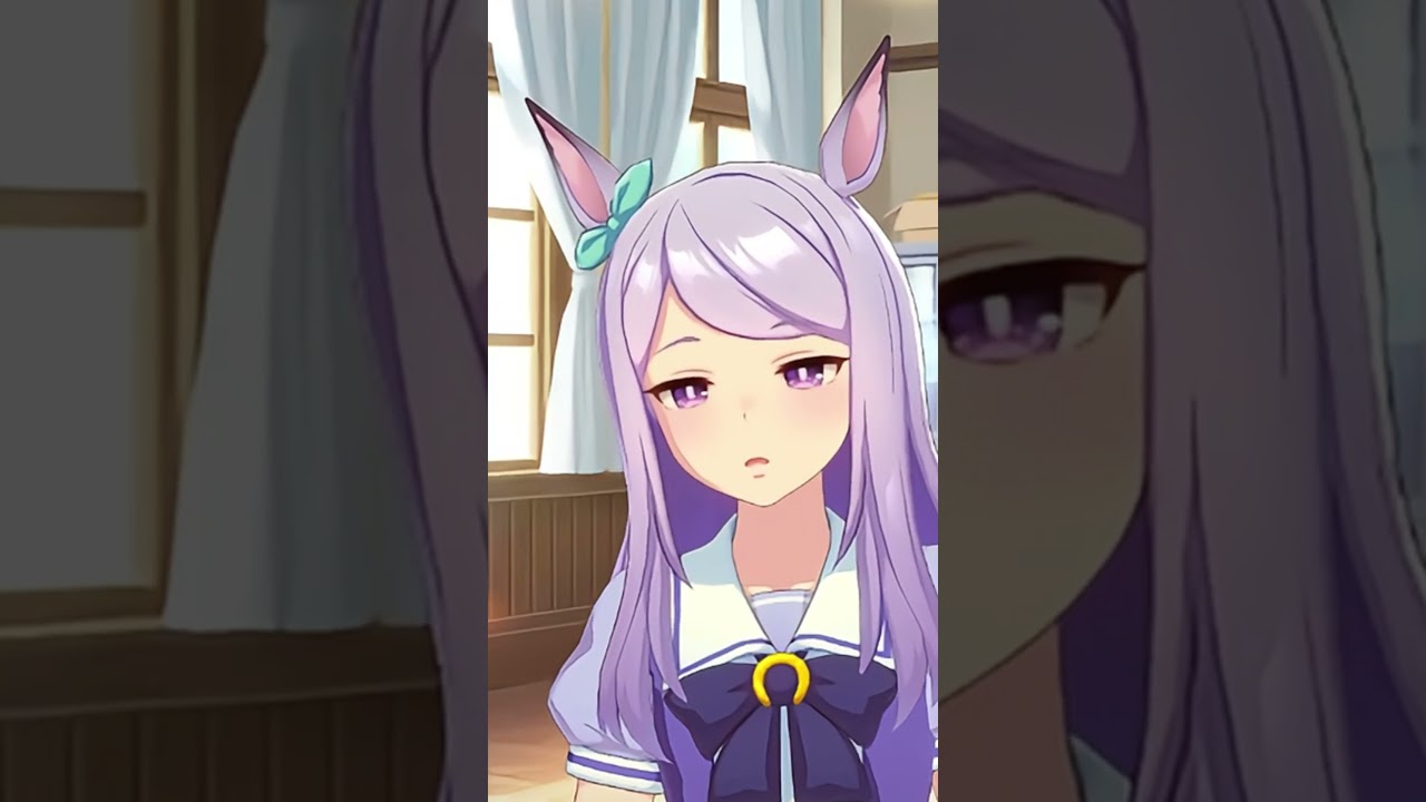 [Uma] Mejiro McQueen Sleepy #umamusume #anime  #games