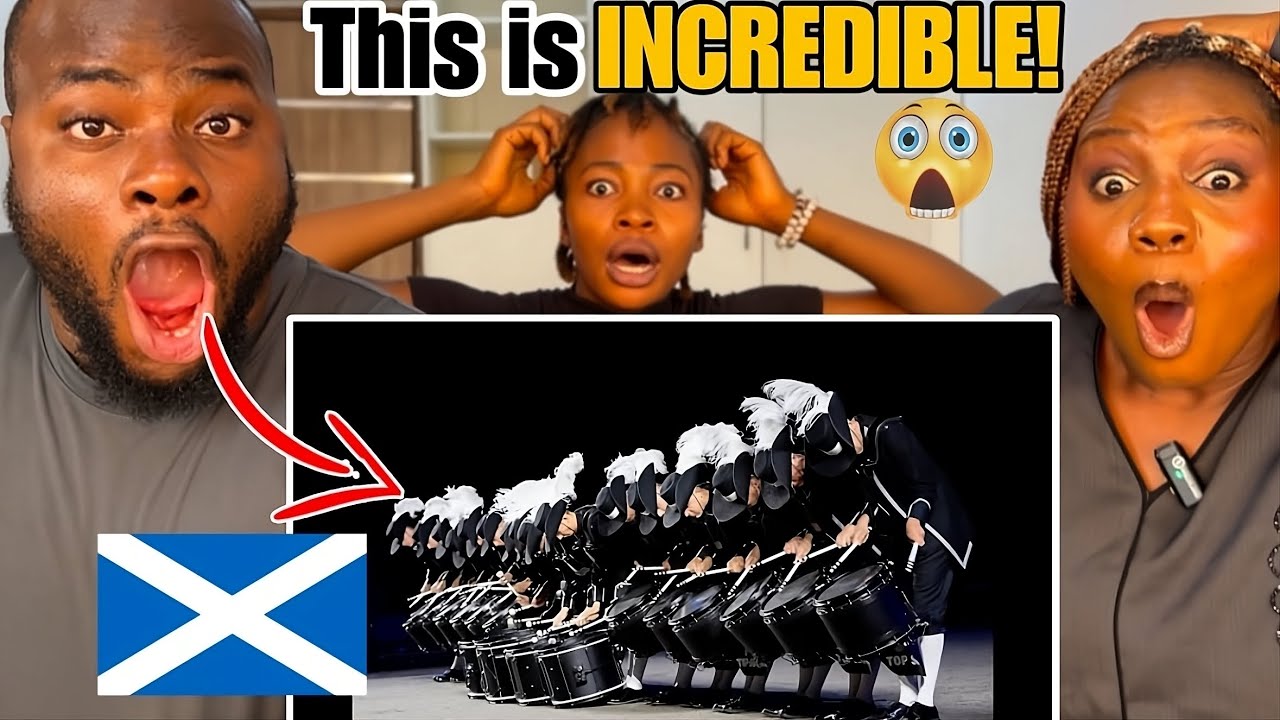 American Reacts to Top Secret Drum Corps - Royal Edinburgh Military Tattoo 2022 Throwback