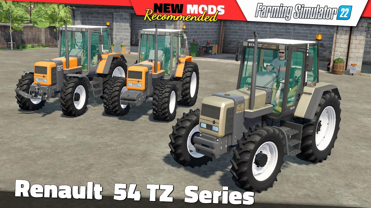 FS22 | Renault 54 TZ Series - Farming Simulator 22 New Mods Review 2K60