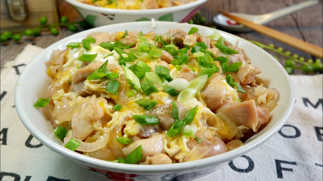 Zero-Skill 7-Ingredient Chicken & Egg Rice Bowl 親子丼 The Easiest Weeknight Dinner Oyakodon Recipe