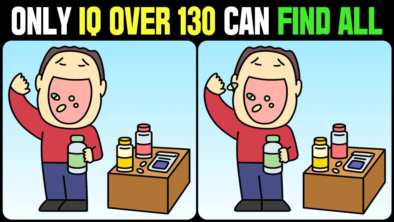 Spot The Difference : Can You Find Them All? [ Find The Difference #577 ]
