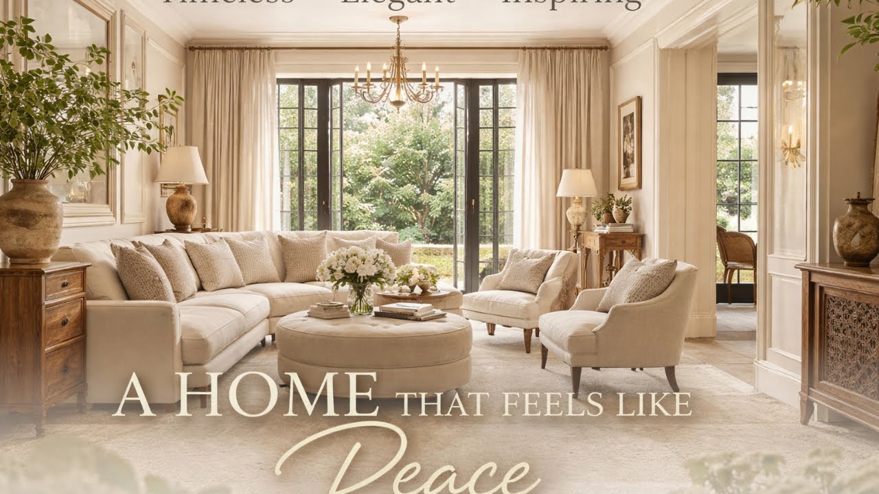 A Beautiful Home Where Timeless Elegance Meets Modern Comfort