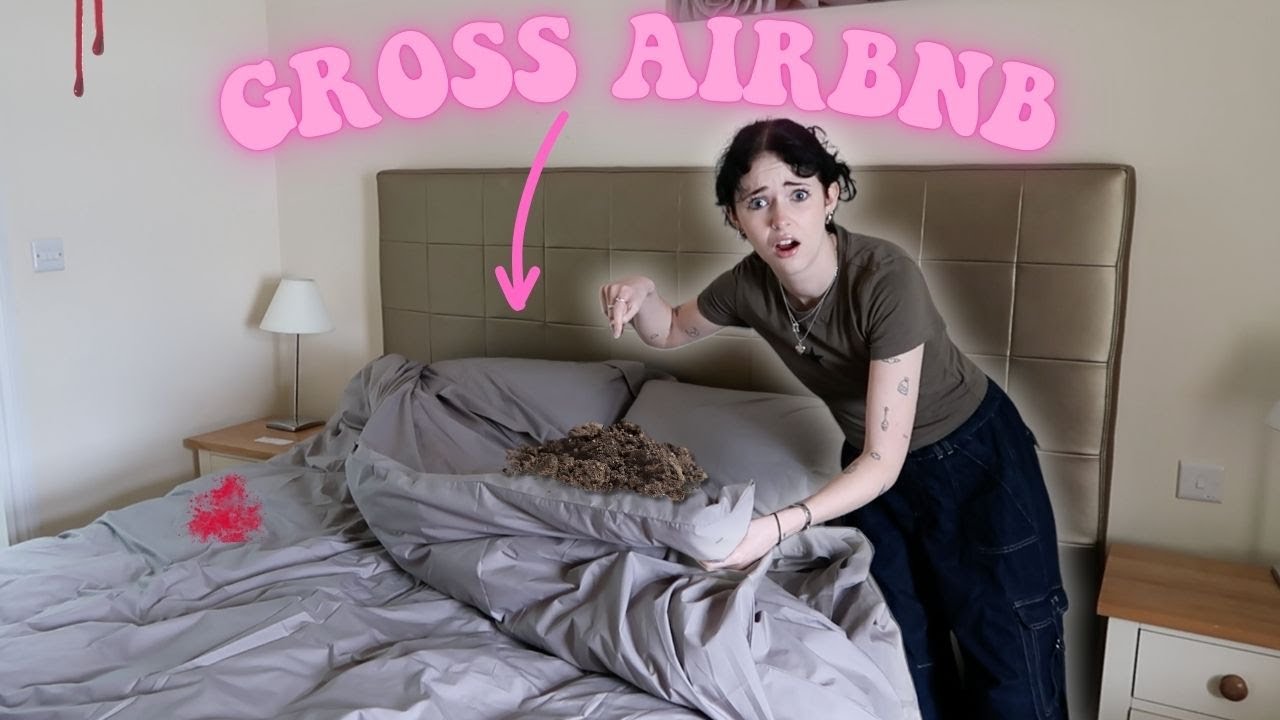 I STAYED IN A RANDOM AIRBNB (and saw the WICKED MOVIE set)