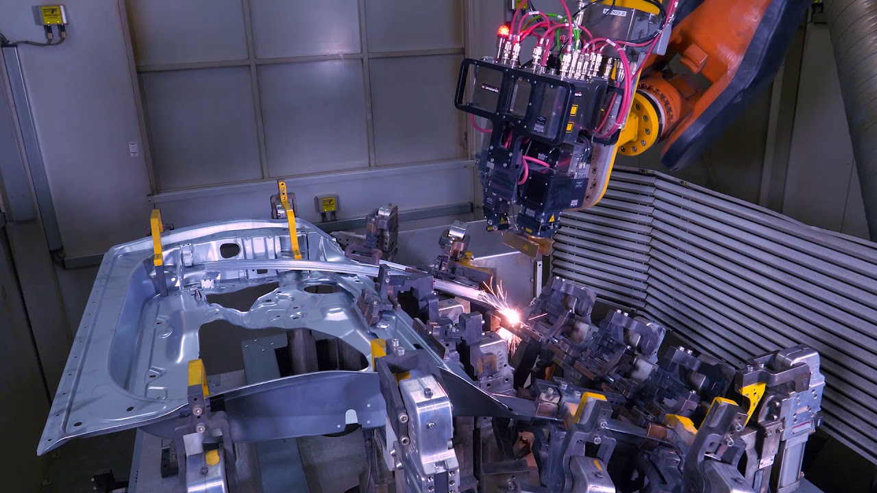 Scansonic RLW-A | Remote Laser Welding in Automotive Door Production